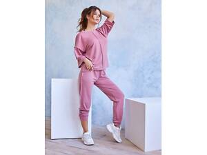 Жіночі спортивні костюми ISSA PLUS 11970 S рожевий