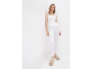 Жіночий костюм майка + легінси Подіум Fray 27926-WHITE M Білий