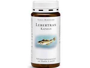 Жир из печени трески Sanct Bernhard Lebertran 500 mg 200 Caps