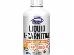 Жироспалювач Now Foods Liquid L-Carnitine 1000mg (1086-2022-10-1332)