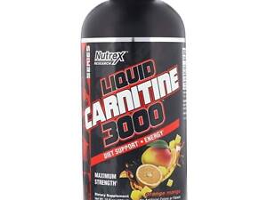 Жироспалювач Nutrex Liquid L-Carnitine 3000 480ml (1086-2022-09-9942)