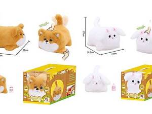 Животное 933-105 E Штрих = 10658 (12/2) 'Песик', звуки, моргает глазами, двигает хвостом, запись голоса, в коробке