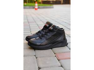 Jordan Boots Leather | Fur •Black• 40 41