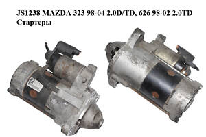 JS1238 MAZDA 323 98-04 2.0D/TD, 626 98-02 2.0TD Стартери (M002T87471, RF1H18400)