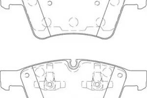 Jurid brake pad (set)