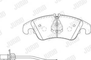 Jurid brake pad (set)