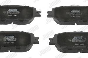 Jurid brake pad (set)