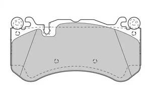 Jurid brake pad (set)