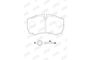 Jurid brake pad (set)