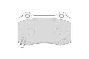 Jurid brake pad (set)