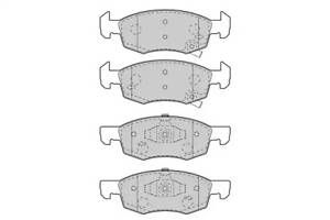 Jurid brake pad (set)