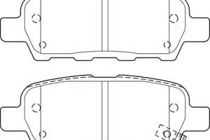 Jurid brake pad (set)