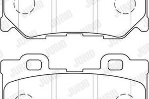 Jurid brake pad (set)