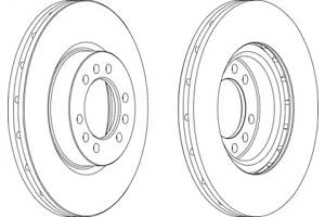 JURID CV BRAKE DISC (PIECE)