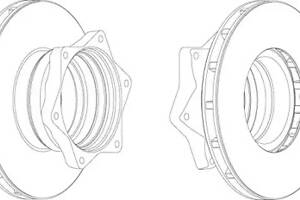 JURID CV BRAKE DISC (PIECE)