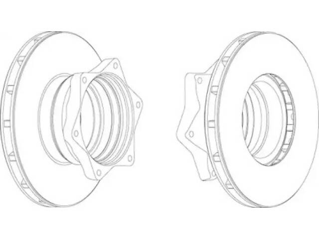 JURID CV BRAKE DISC (PIECE)