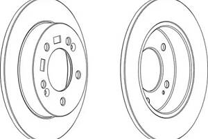 JURID LV BRAKE DISC (SET)