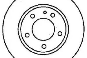 Jurid LV brake disc (set)