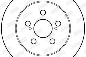 Jurid LV brake disc (set)