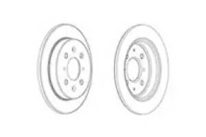 Jurid LV brake disc (set)