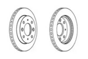 JURID LV BRAKE DISC (SET)