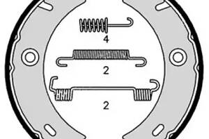 JURID LV BRAKE SHOE