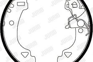 JURID LV BRAKE SHOE