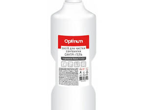 Жидкость для чистки ванн PRO service Optimum Сантри-гель Для чистки сантехники Лимон 1 л (4823071623192)