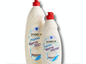 Рідина для миття посуду TM DOBREX (лимон / яблуко) від виробника 1 л