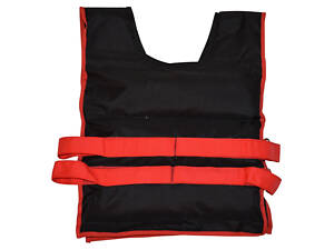 Жилет обременительный Champion 6 кг черно-красный, фиксированный вес