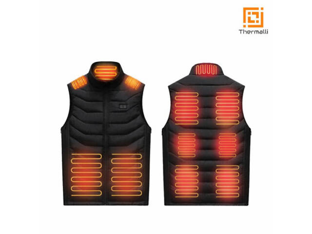 Жилет з підігрівом Thermalli Avoriaz чорний XL (10100405-01XL) - Фото 5