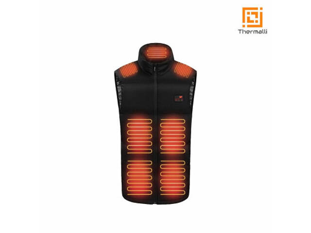 Жилет з підігрівом Thermalli Morzine чорний S (10100305-01S) - Фото 1