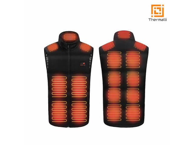 Жилет з підігрівом Thermalli Morzine чорний S (10100305-01S) - Фото 5