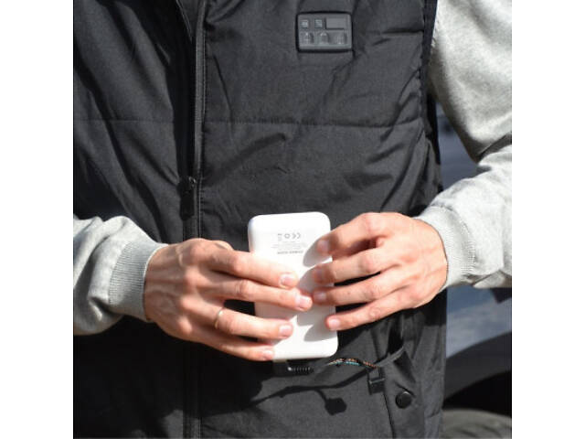 Жилет з підігрівом Thermalli Morzine чорний S (10100305-01S) - Фото 10