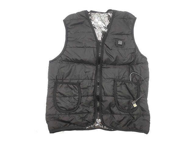 Жилет з підігрівом USB, три режими нагрівання. - Фото 1