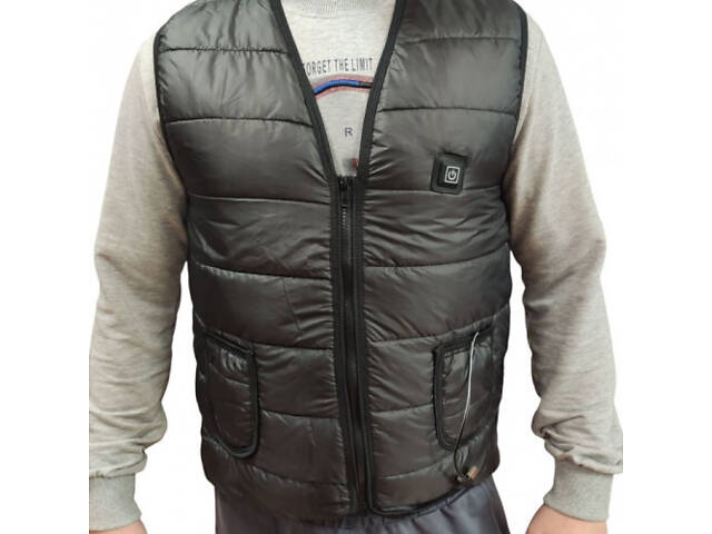 Жилет з підігрівом USB, три режими нагрівання. - Фото 5