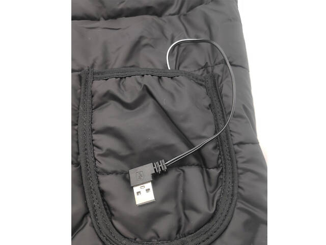 Жилет з підігрівом USB, три режими нагрівання. - Фото 8