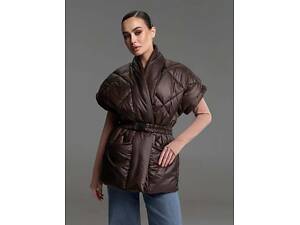 Жилетки ISSA PLUS SA-685 M темно-коричневий