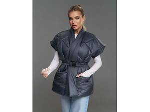 Жилетки ISSA PLUS SA-685 M темно-сірий