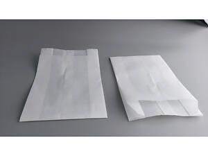 Жиростойкий бумажные пакеты саше 10/4*14 Белый (100 шт)