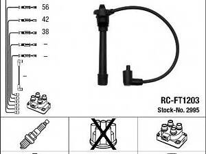 К-кт проводів NGK (RC-FT1203) FIATLANCIA BravaY 1,2 98-06 NGK 2995 на FIAT BRAVA (182)