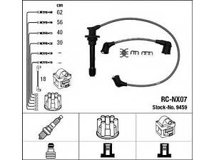 К-кт проводiв NGK (RC-NX07) NISSAN 100nxPrimeraSunnyVanette 1,4-2,0 90-01 NGK 9459 на NISSAN PULSAR III (N14)