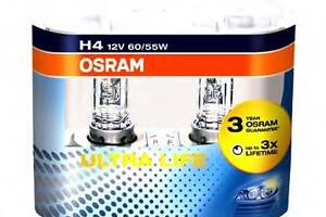 (к/т 2 шт) Автолампа Osram (60/55W 12V P43T)