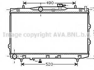 KAA2074 AVA Радиатор охлаждения двигатель. CERATO I 1.6 04-, 1.6 06-, 2.0 04- AVA QUALITY COOLING KAA2074 на KIA SPECTRA сед