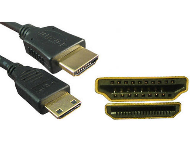 Кабель 1,25 м HDMI to mini HDMI Reekin 552-2 - Фото 4