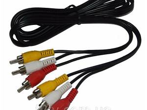 Кабель 3RCA-3RCA 1.2 м