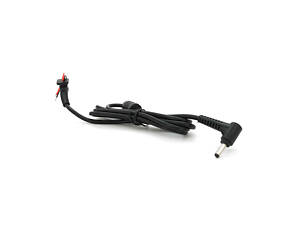 Кабель 4,0х1,7(asus, acer, lenovo), 1 феррит, длина 1,2м штекер 90°