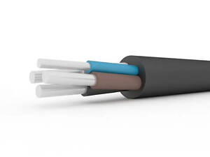 Кабель алюмінієвий АВВГнгLS(гд) 4х50 кв.мм КПКЗ [90333-1C] жорсткий чотирижильний-однодротовий