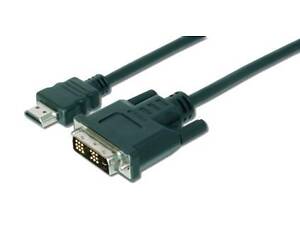 Кабель ASSMANN HDMI to DVI-D (AM/AM) 2m, black (AK-330300-020-S)