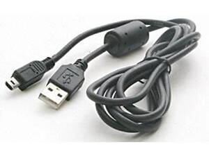 Кабель Atcom USB - mini USB V 2.0 (M/M) (5 pin) ферит 0.8 м Черный (3793)